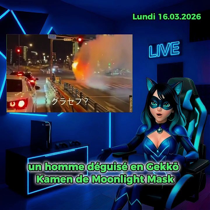 Au Japon, un héros en flammes a reproduit une scène digne d’un anime.