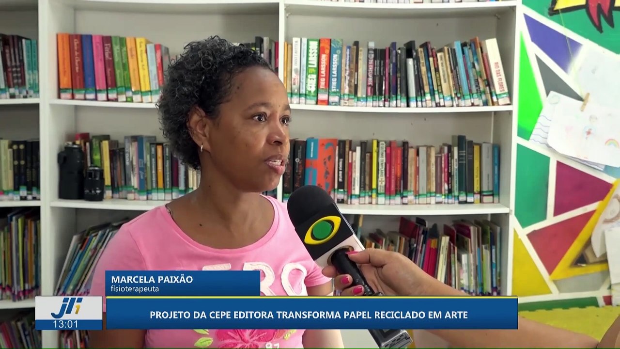 Projeto da Cepe Editora transforma papel reciclado em arte