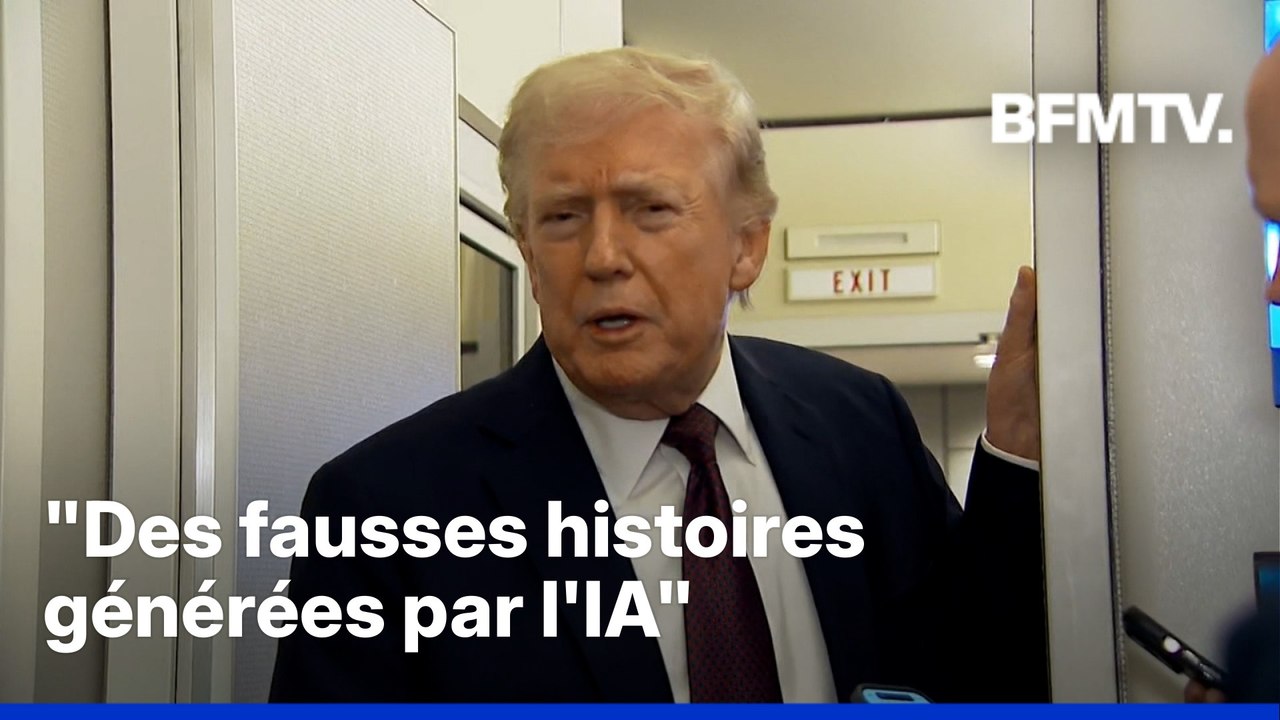 Iran: Donald Trump affirme que les images du rassemblement pro-Khamenei ont été générées par IA