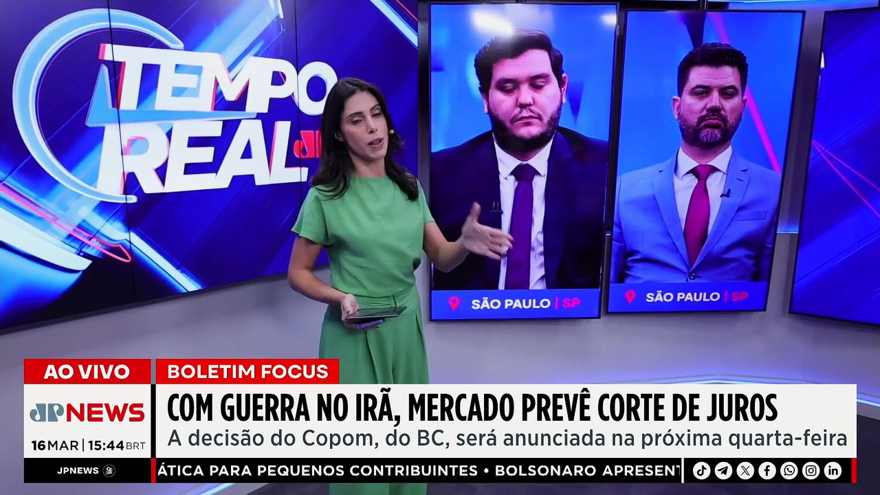 Mercado prevê corte de juros menor após guerra entre EUA e Irã; Denise Campos explica | TEMPO REAL