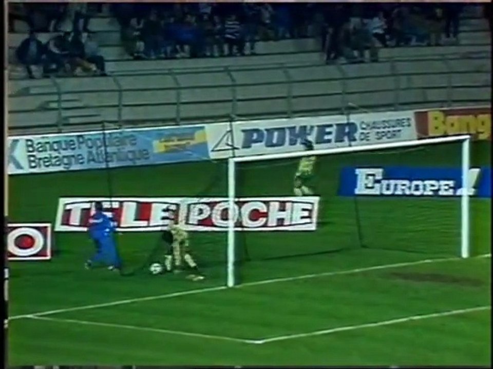 NANTES - NANCY - 1984 - SAISON 1984/1985 -