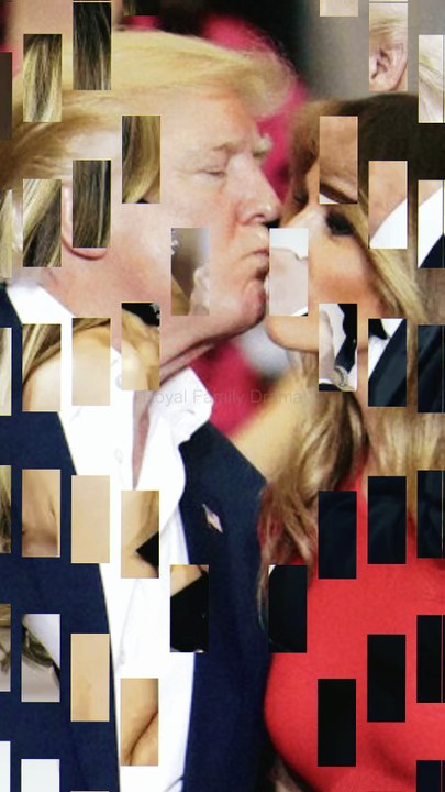 Sweet Moment: Donald Trump & Melania Trump Share Kiss After Europe Trip
