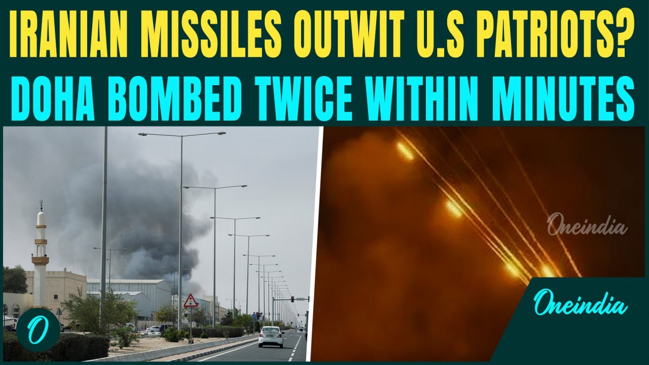 Iran BOMBS Doha BREAKING: Iran Missiles POUND Doha in 2 Back-To-Back Attacks | US Patriots FAIL?