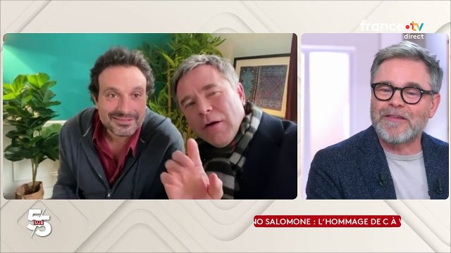Bruno Salomone : Ses derniers jours racontés par Guillaume de Tonquédec (Fais pas ci, fais pas ça) et le créateur de la série - C à Vous, France 5