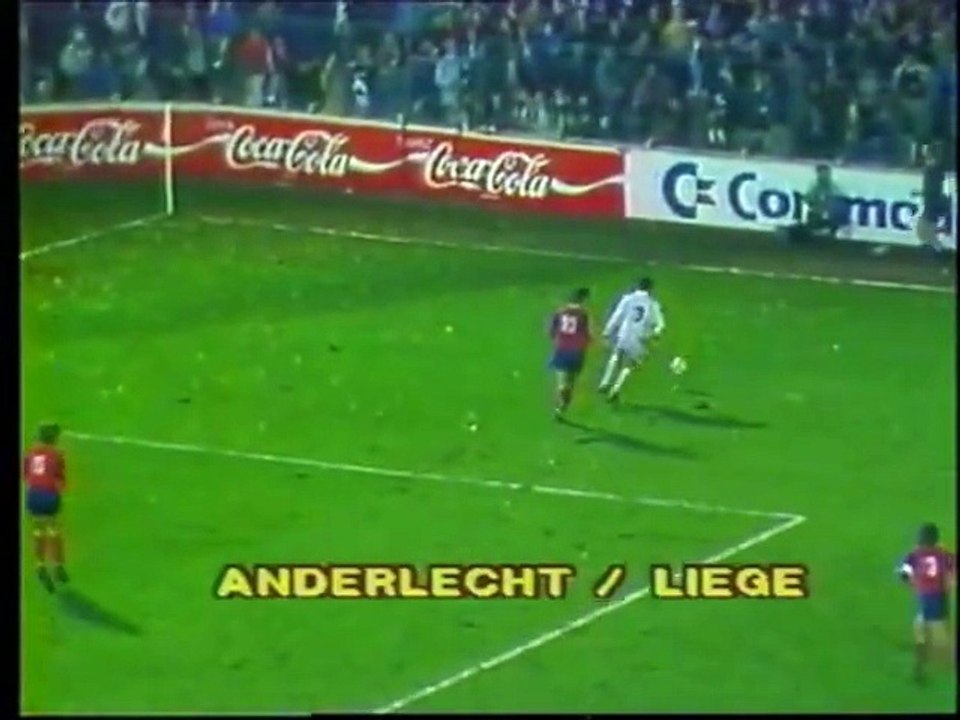 ANDERLECHT -  FC LIEGE - 1984 - SAISON 1984/1985 -