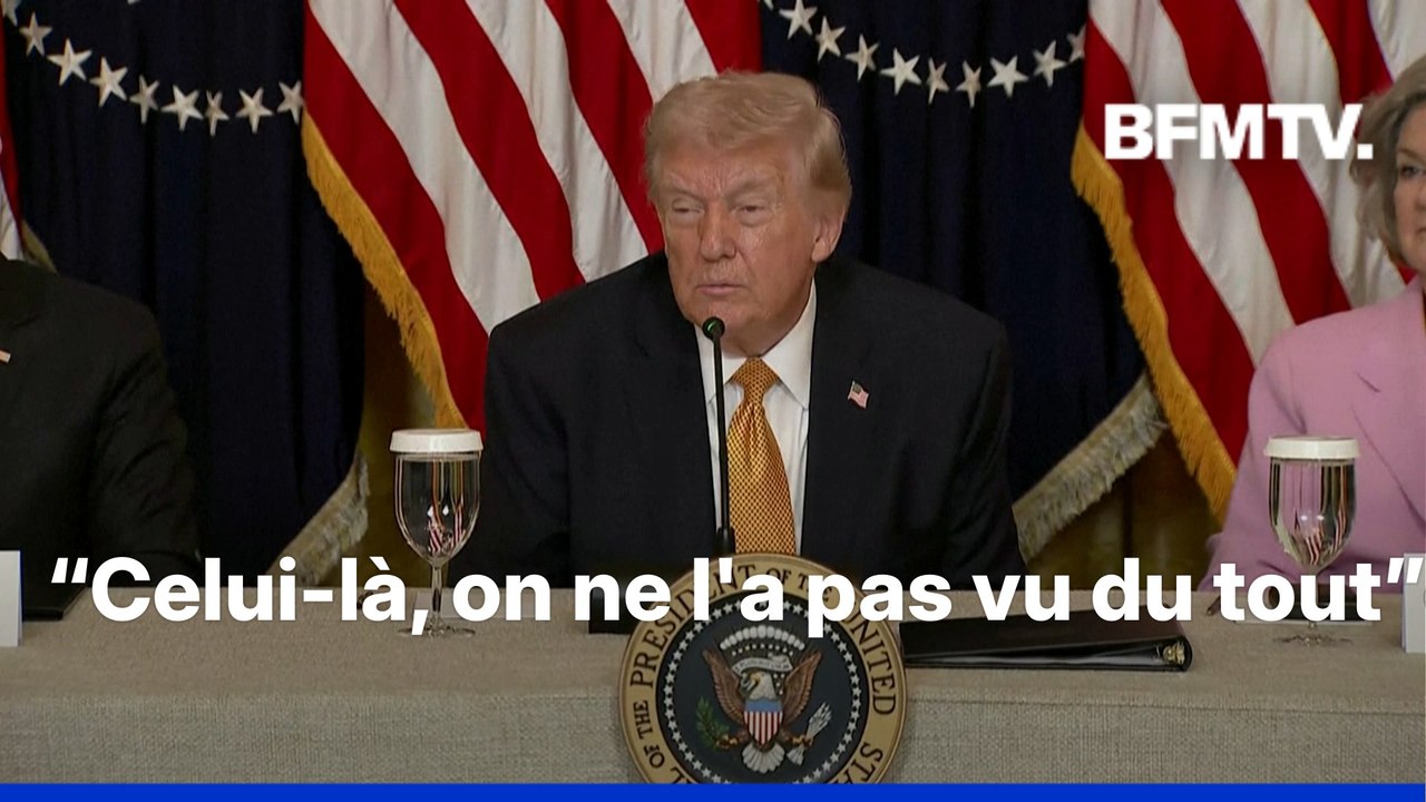 “Celui-là, on ne l'a pas vu du tout”: Donald Trump dit ne pas savoir si le nouveau guide suprême iranien est en vie