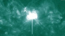 Sunspot Blasts Strong Flares That Are Seen In Multiple Wavelengths By Spacecraft