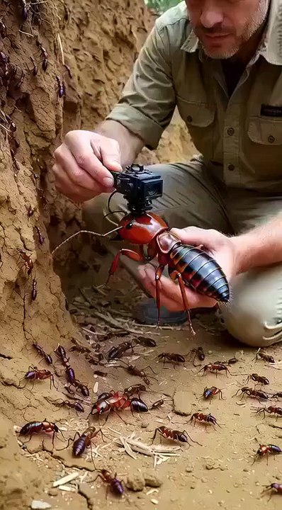 Inside a Termite Colony POV