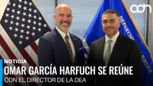 Harfuch se reúne con el director de la DEA para combatir el tráfico de armas y el narcotráfico