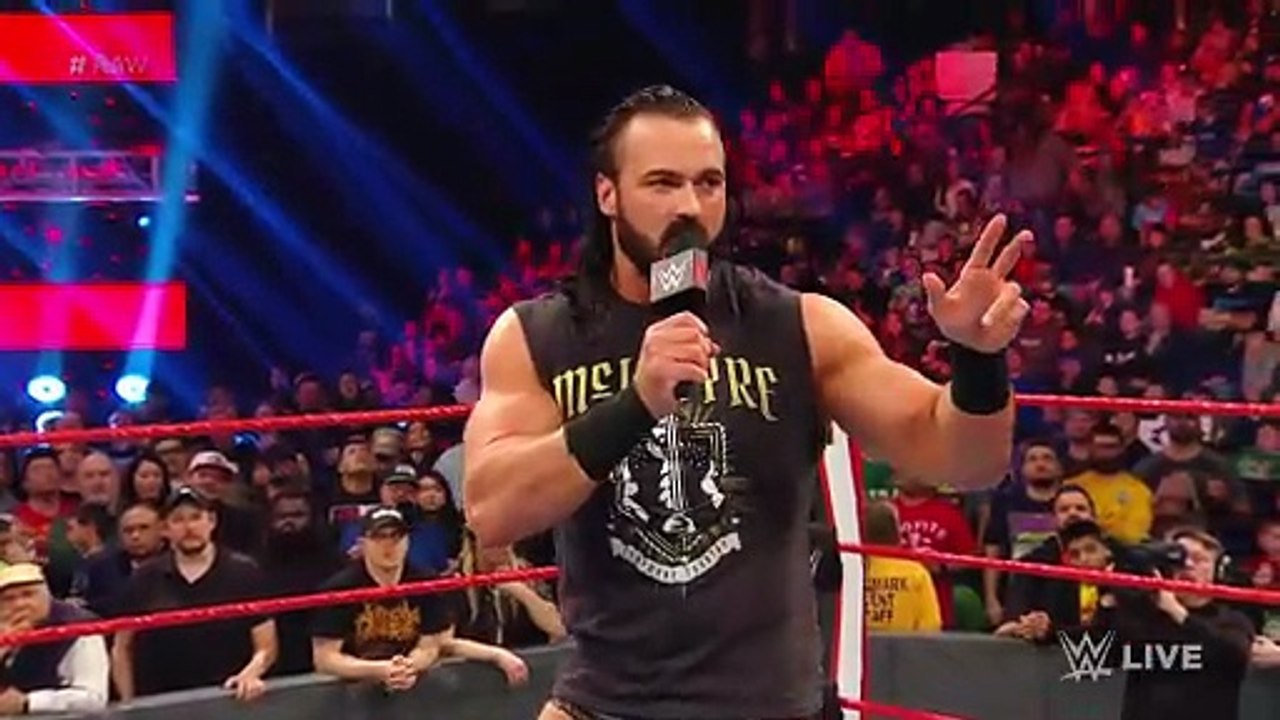 Drew McIntyre vs MVP | Raw, Feburary 17, 2020
