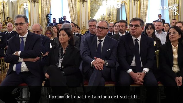 Mattarella: I suicidi in carcere sono una sconfitta dello Stato