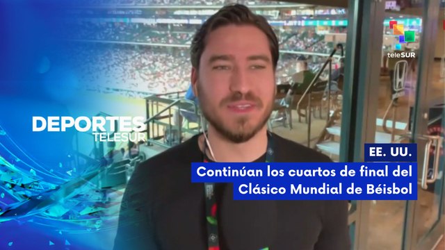 DEPORTES TELESUR | Continúa la acción en el Clásico Mundial de Béisbol 2026 14-03-2026