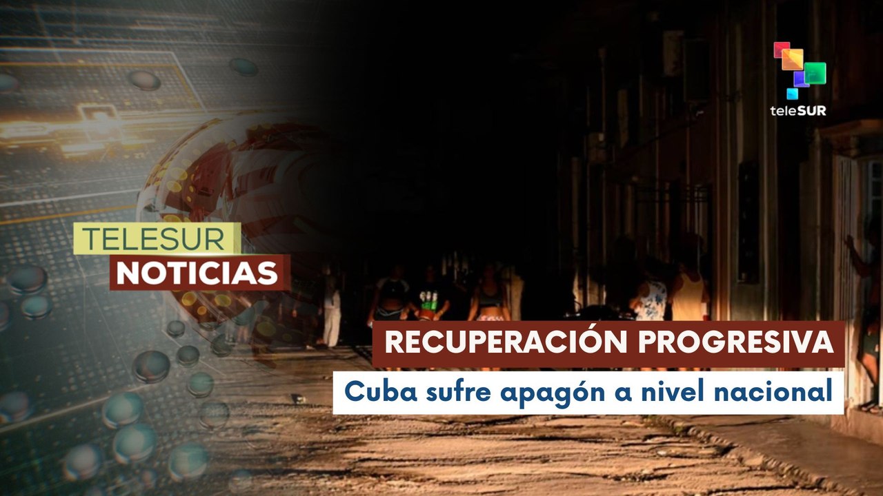 Cuba trabaja en restablecer su sistema eléctrico tras apagón nacional
