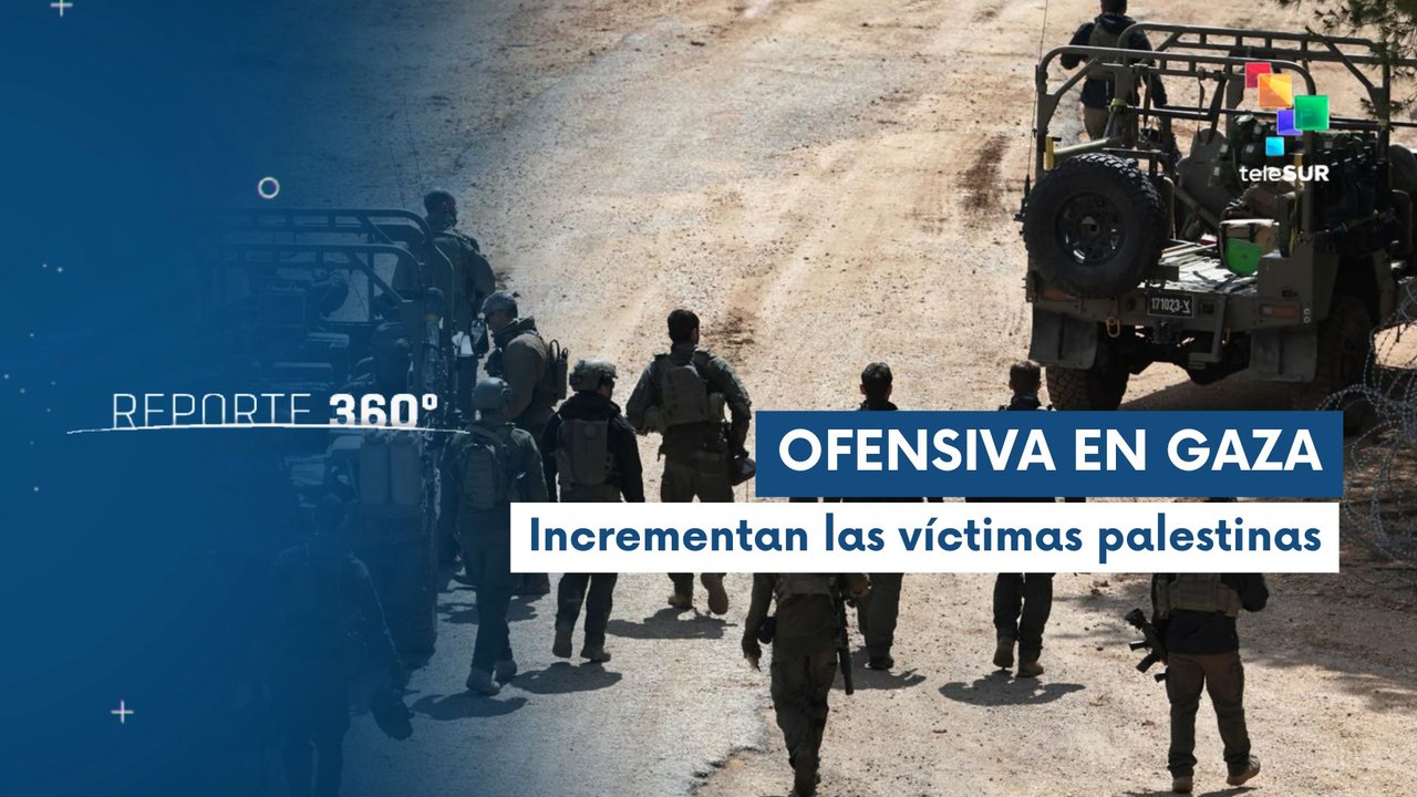 Israel mantiene ofensiva militar contra la Franja de Gaza