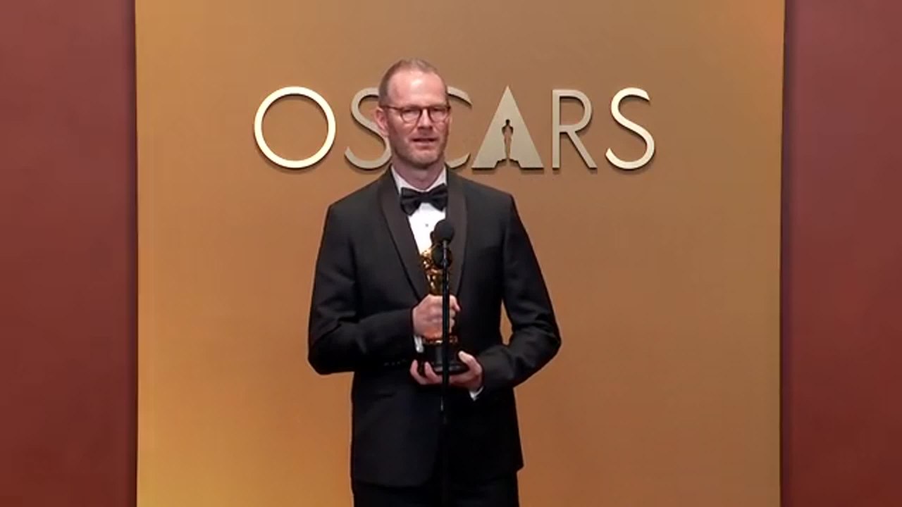Sentimental Value's Joachim Trier On Why He Quoted James Baldwin in His Speech | Press Room Oscars 2026