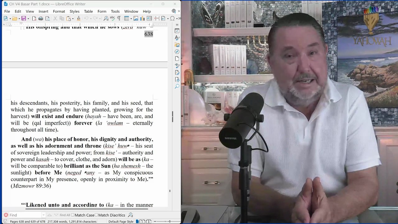 There Can Only Be One?~Dowd Is Echad~Final Word Picture Thirty~Two