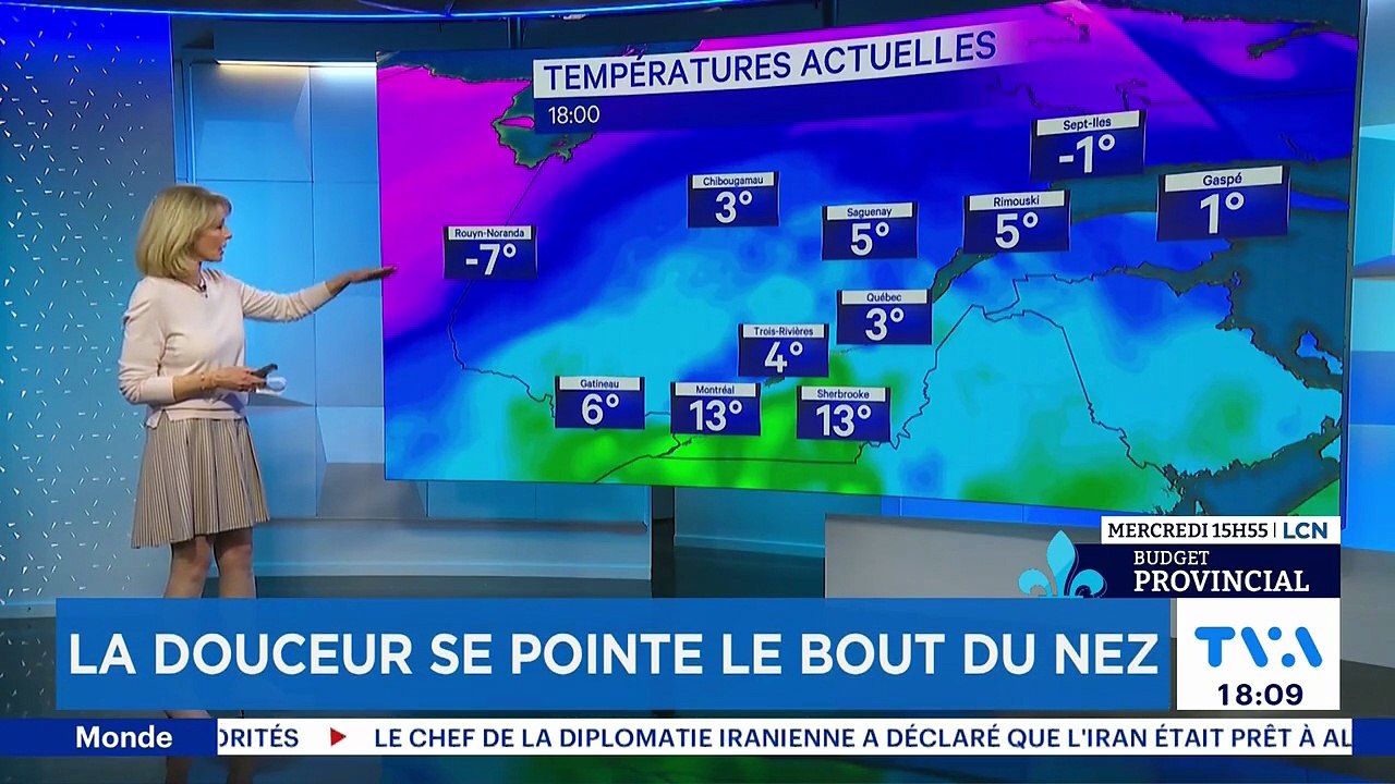 tva nouvelle du lundi 16 mars 2026 a 18h00