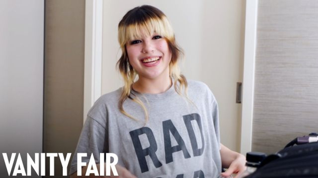 Alysa Liu Gets Ready for the Vanity Fair Oscar Party