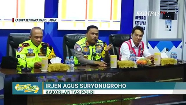 Kakorlantas Polri Prediksi Puncak Arus Mudik 2026 pada 18 Maret | SAPA PAGI