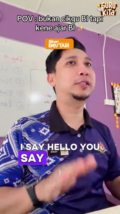 Kreatif cara Sir Haris!