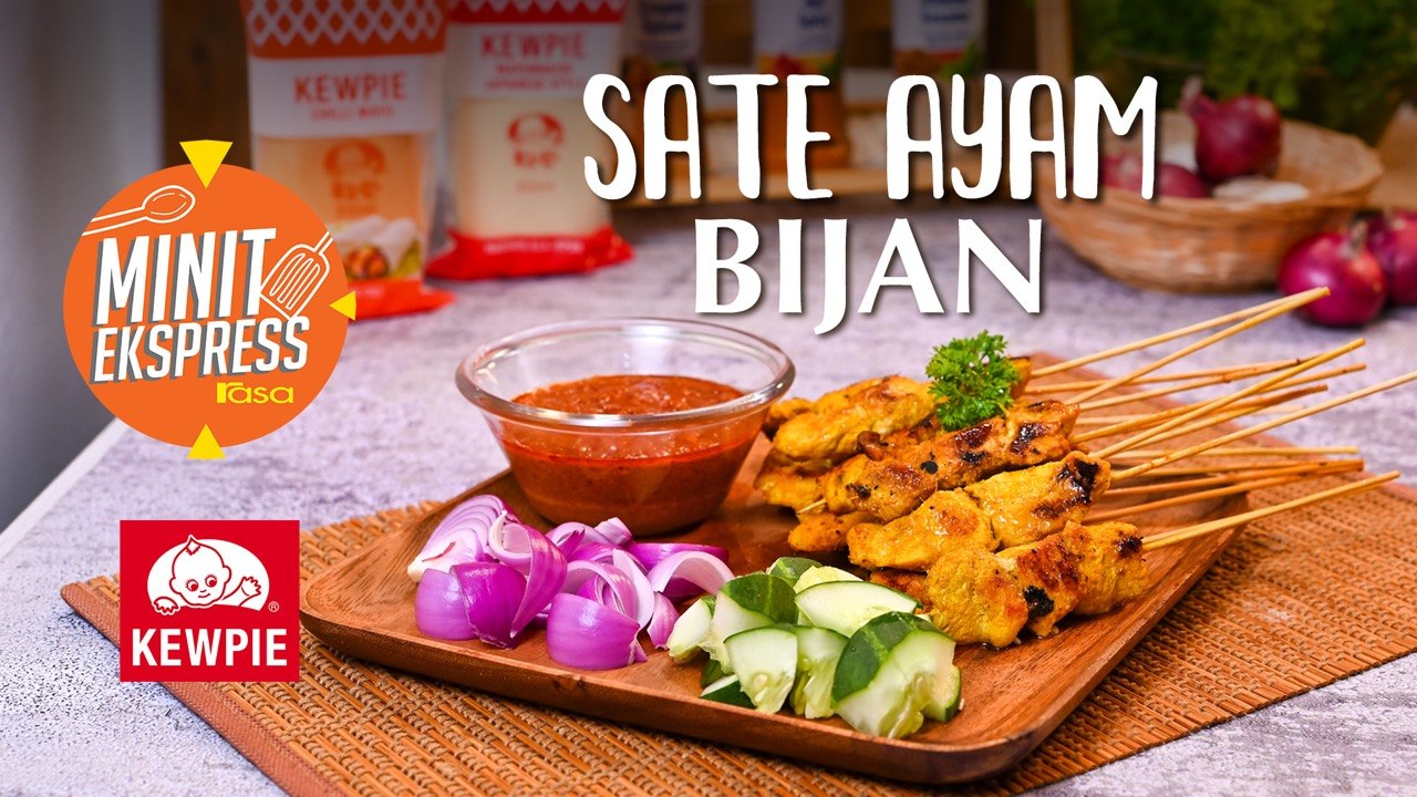 Sate Ayam Bijan Versi Premium. Lagi Creamy, Lagi Padu!
