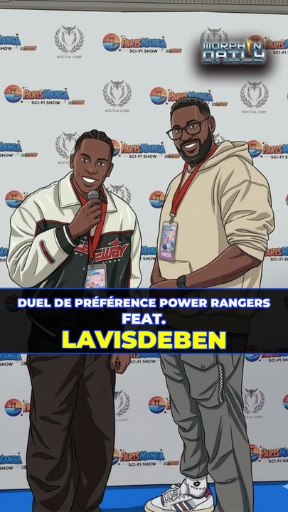 Paris Manga 2026 - Duel de préférence Power Rangers FEAT. Lavisdeben