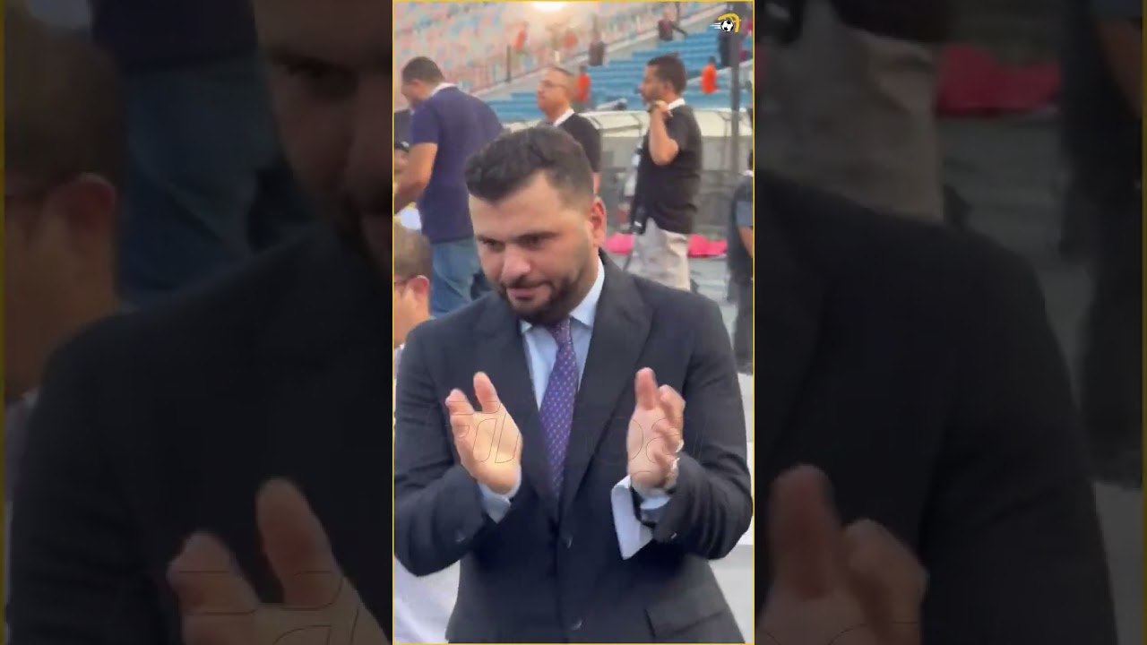 عماد متعب أسطورة الأحمر يرد تحية جمهور الأهلي الخاصة قبل لقاء جور ماهيا