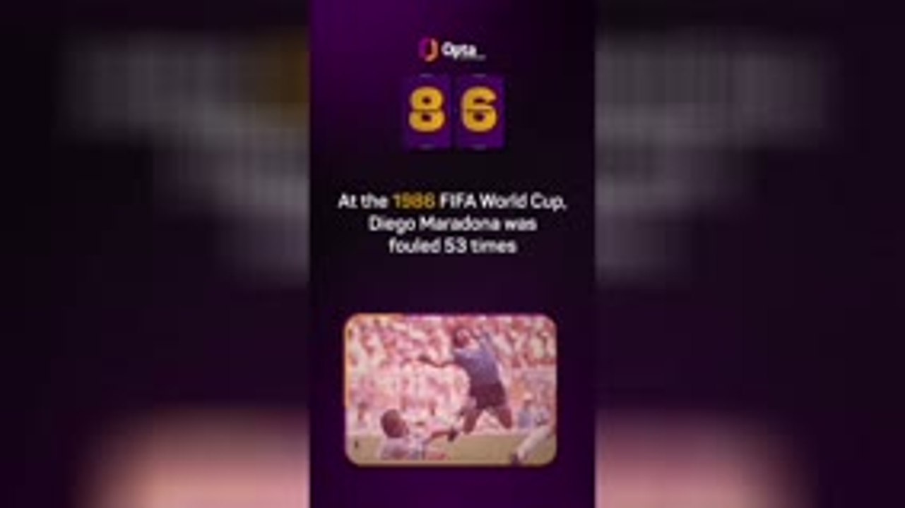 Opta's World Cup countdown - 86 days to go