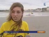 Alice Arutkin en direct de Wimereux sur FR3 lors de l'AFF 08