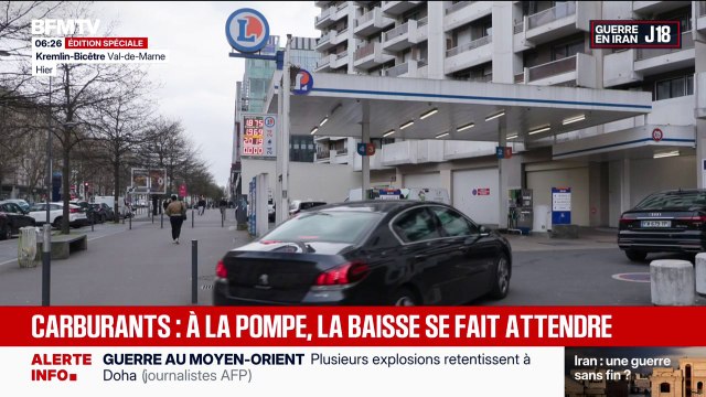 Carburants: à la pompe, la baisse se fait attendre