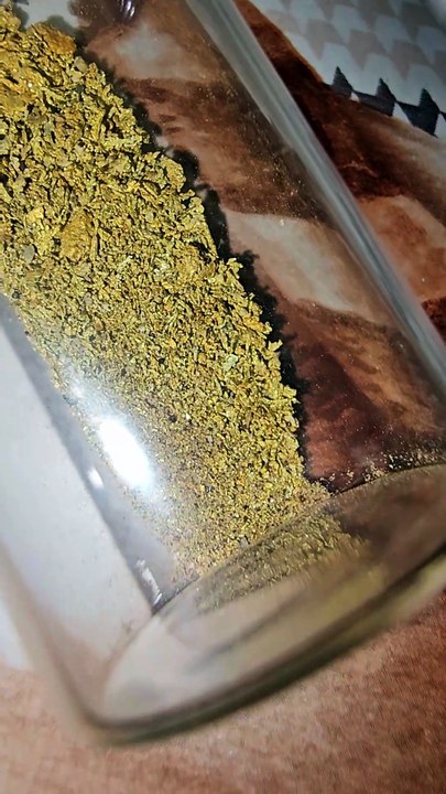 Natural Gold We Extract from the Streams ⛏🤠