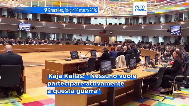 Kallas: Stati Ue non interessati a estendere la missione navale Ue allo stretto di Hormuz