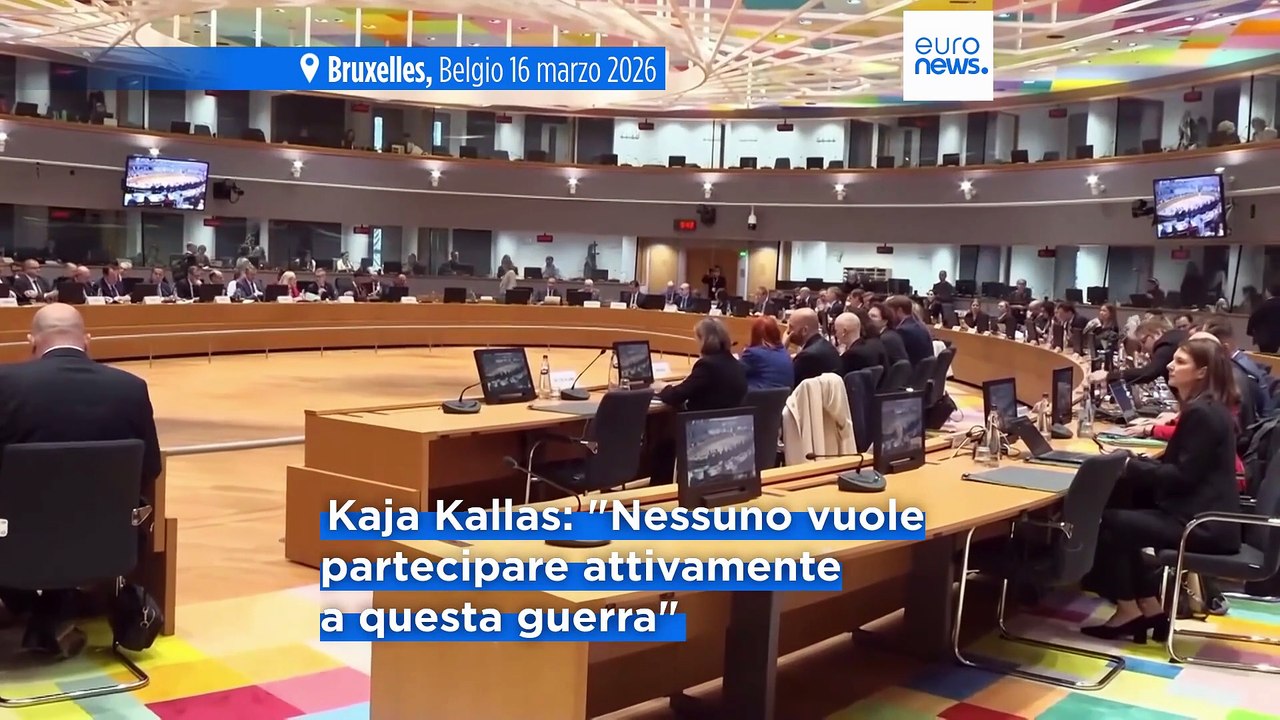 Kallas: Stati Ue "non interessati" a estendere la missione navale Ue allo stretto di Hormuz