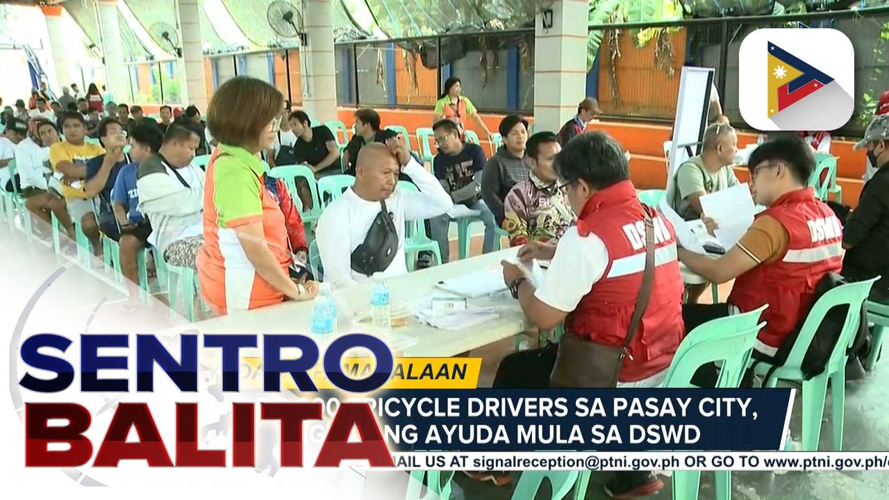 Pamamahagi ng cash relief assistance sa mga tricycle driver sa iba’t ibang lugar sa Metro Manila, naging maayos at organisado | ulat ni Bernard Ferrer