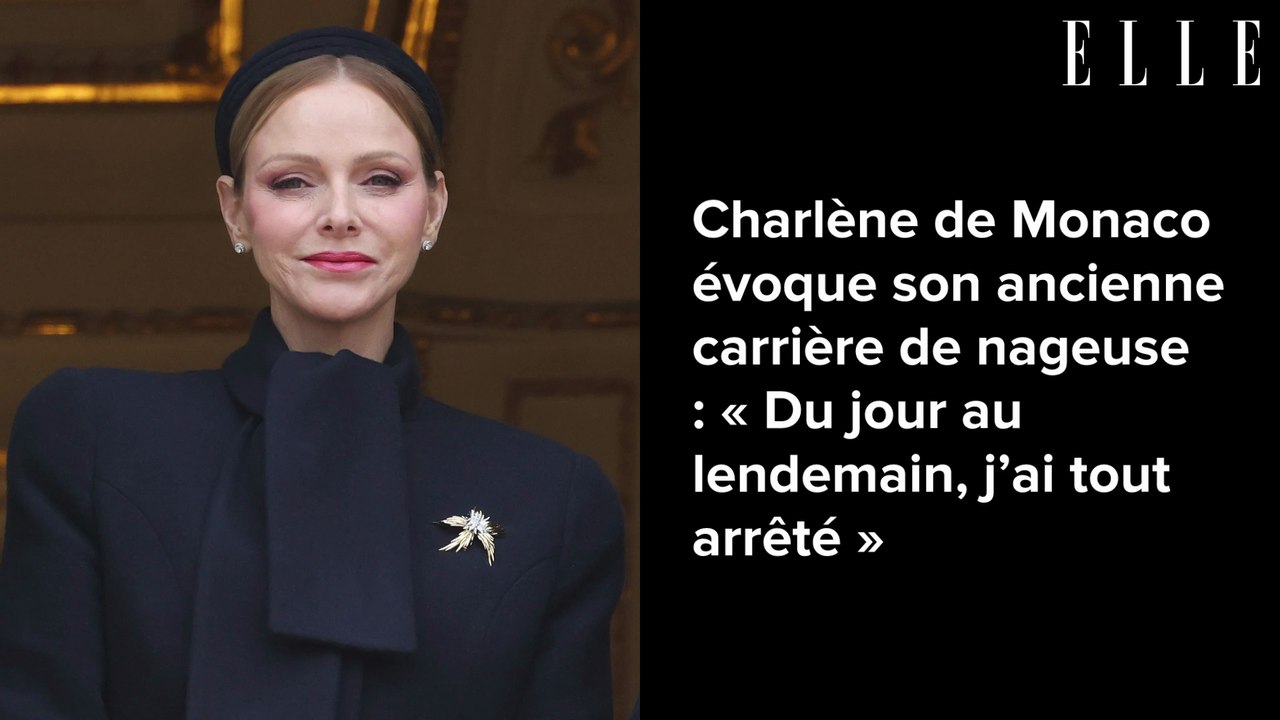 Charlène de Monaco évoque son ancienne carrière de nageuse : « Du jour au lendemain, j’ai tout arrêté »