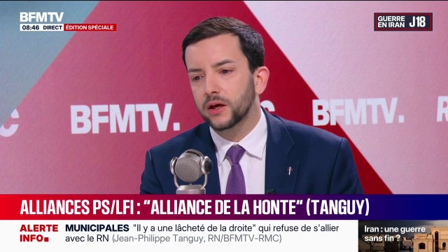 Municipales à Paris: pour Jean-Philippe Tanguy (RN), Sarah Knafo a menti aux électeurs à Paris