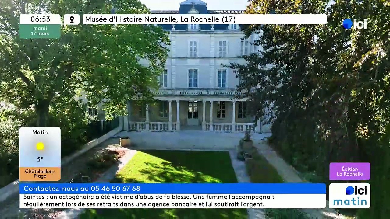 17/03/2026 - ici matin par ici La Rochelle en vidéo