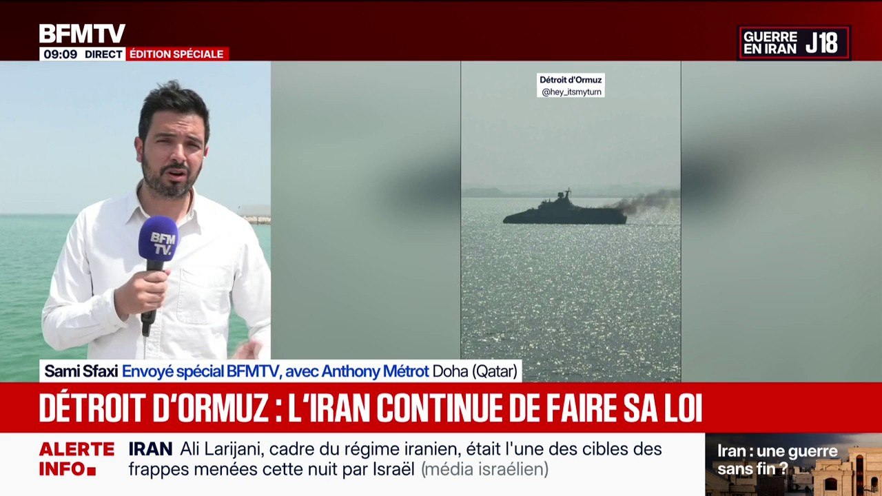 Guerre au Moyen-Orient: l'Iran continue de maintenir la pression dans le détroit d'Ormuz