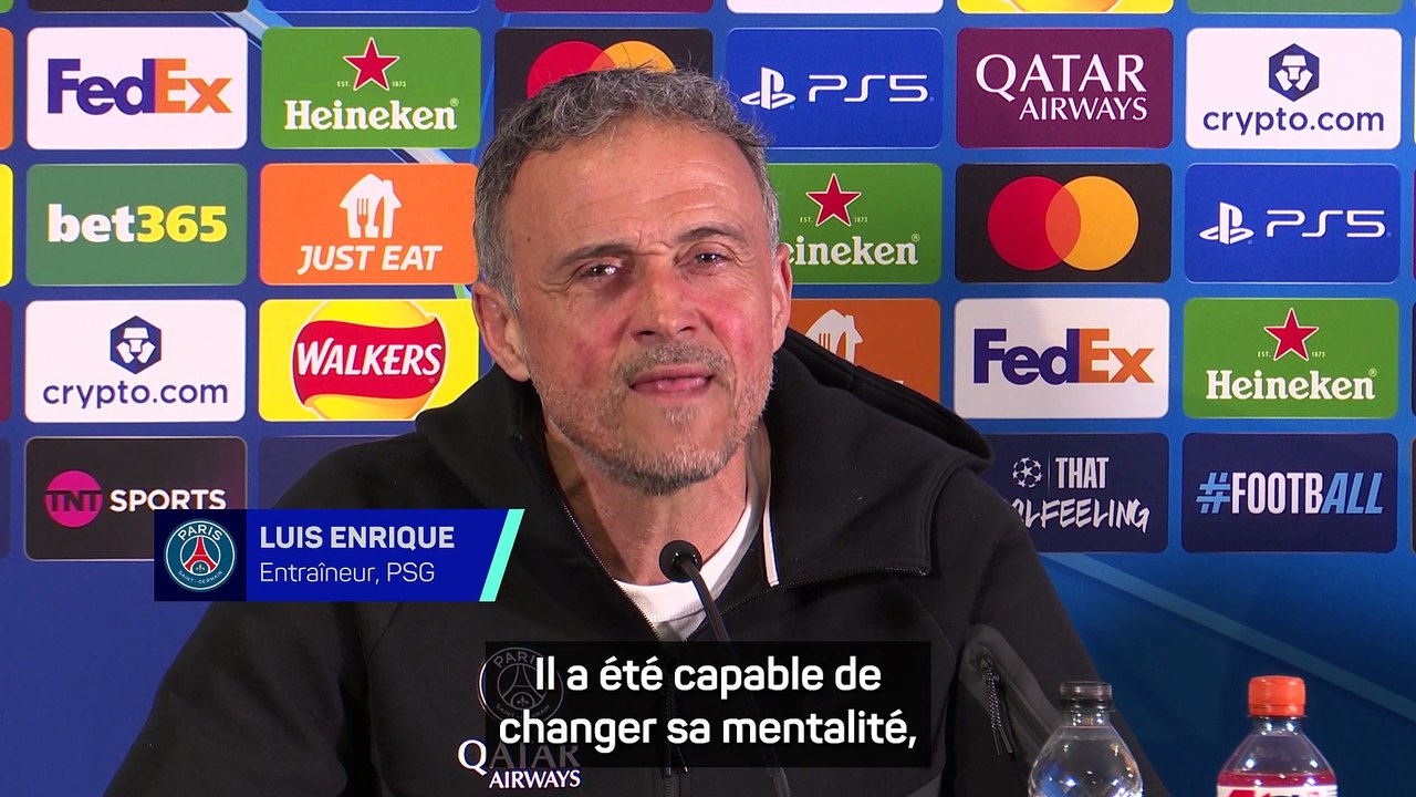 Luis Enrique : "C’est un vrai plaisir d’avoir un joueur comme Ousmane"