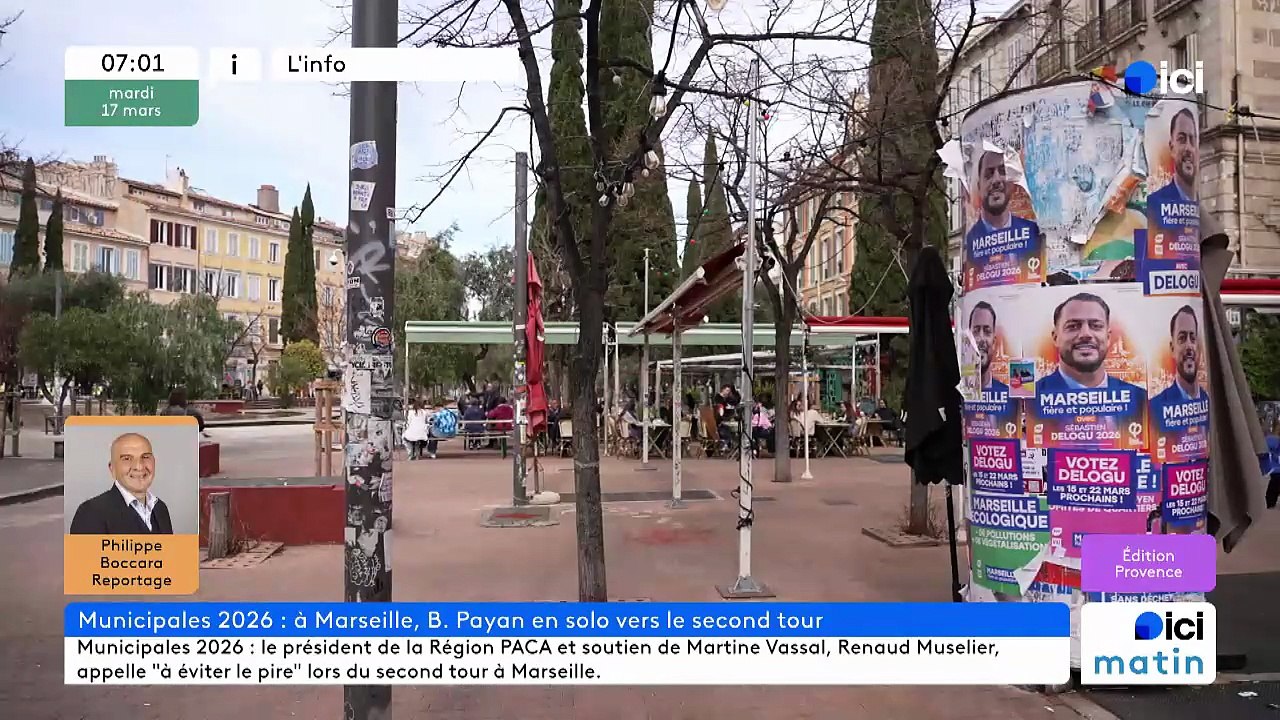 17/03/2026 - ici matin par ici Provence en vidéo