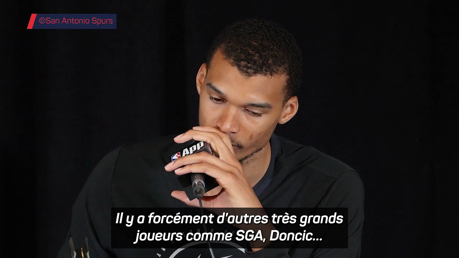 Spurs - Wembanyama confiant sur ses chances d'être MVP : "Il y a beaucoup d'arguments pour moi"