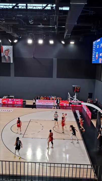 Maç Sonucu - Melikgazi Kayseri 34-71 Beşiktaş - Basketbol Gençler Ligi Kızlar 10. Hafta