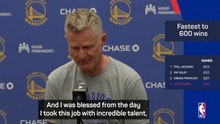 'Surreal' - Kerr reacts to reaching 600 NBA wins