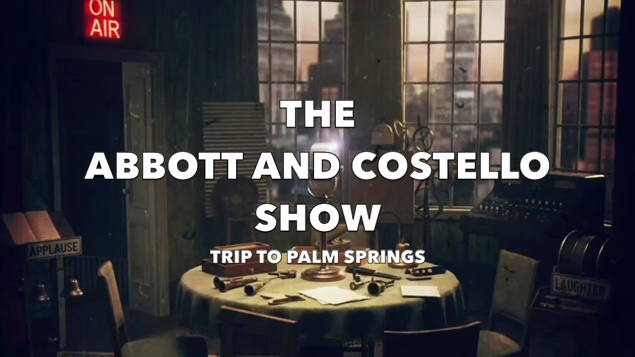 The Abbott and Costello Show - Trip to Palm Springs (Old Time Radio Comedy)
