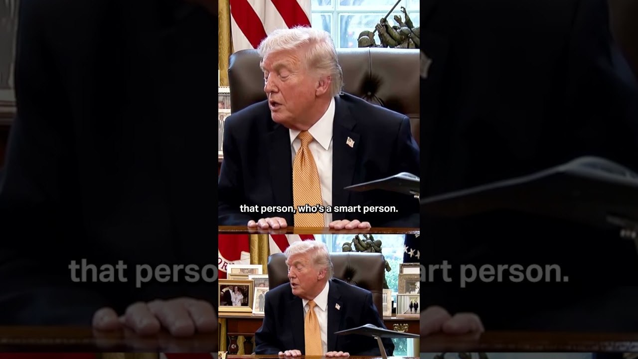 Trump claims a former U.S. president told him, "I wish I did it," regarding Iran war
