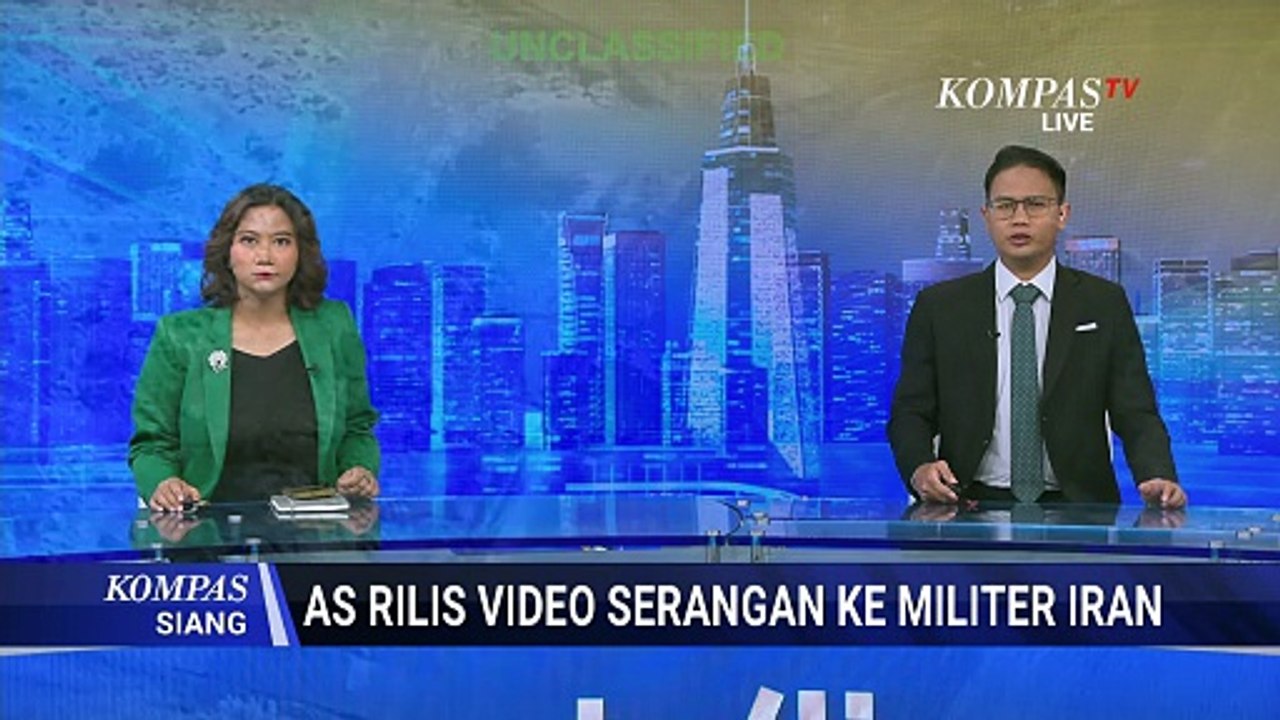 Militer AS Klaim Hancurkan Ribuan Target di Iran, Konflik Timur Tengah Memanas | KOMPAS SIANG