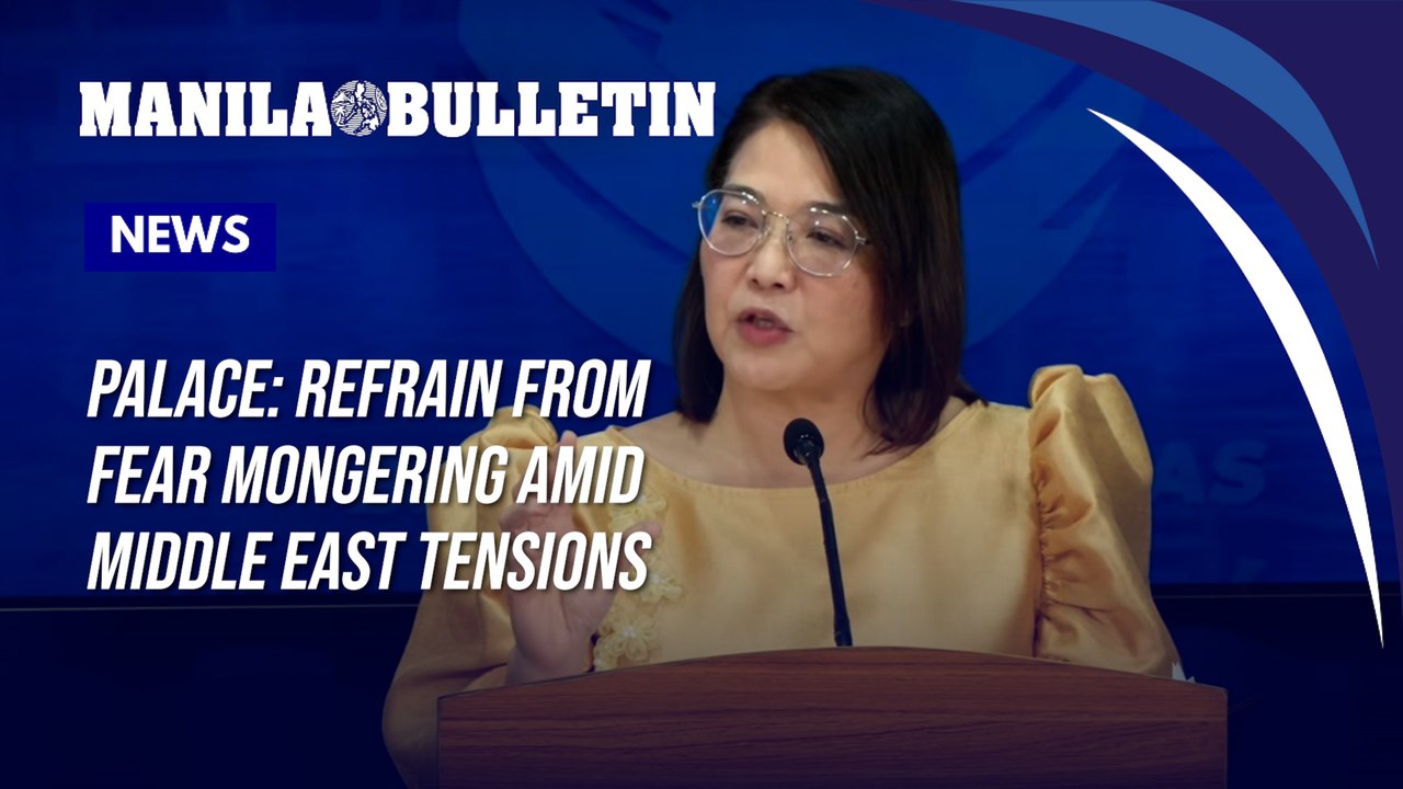 Palace: Refrain from fear mongering amid Middle East tensions