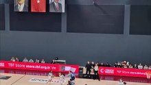 İlk Yarı Sonucu - Beşiktaş 33-33 Emlak Konut - Basketbol Gençler Ligi Kızlar 11. Hafta