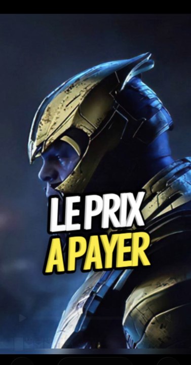 Le prix que Thanos a payé dans INFINITY WAR ! #thanos #marvel #onregardequoi #avengersinfinitywar #avengersendgame