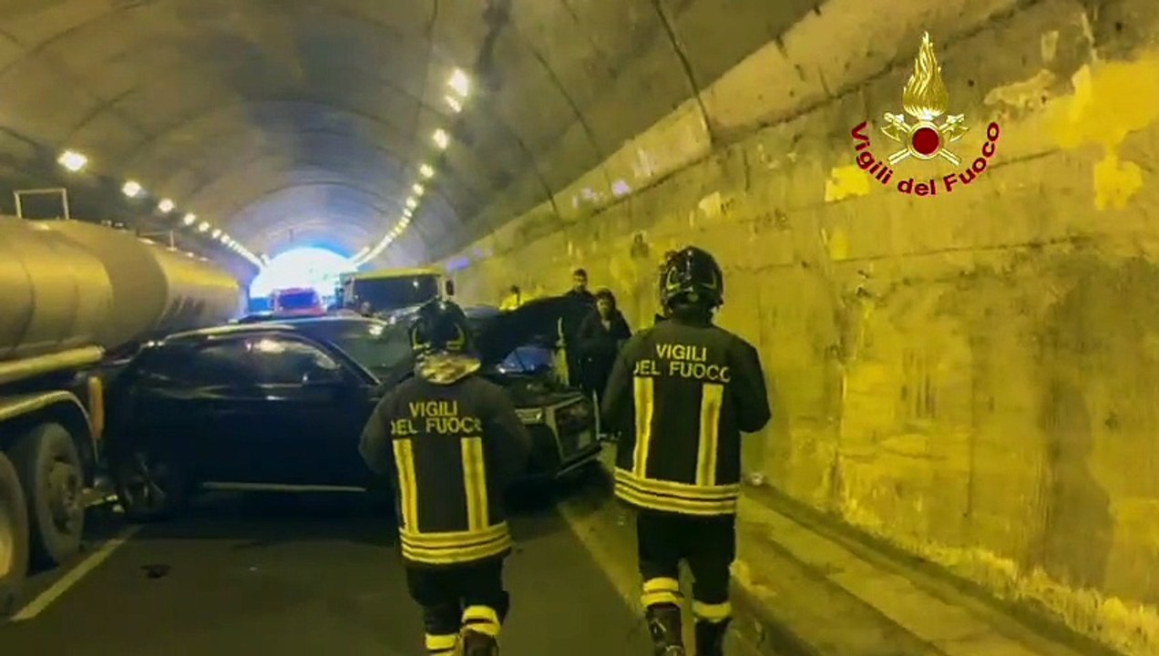 Incidente a catena in una galleria tra Milazzo e Rometta: coinvolti 80 mezzi